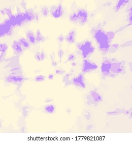 Espiral de tinte del vector. Patrón Bohemio Espiral Orgánico. Patrón De Tejido Girado. Textura del vector rosa. Hermosa Impresión De Mano Dibujada. Pintura Bohemiana De Acuarela Mágica. Flor de tinta pastel.