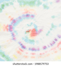 Vector Tie Dye Swirl. Abstract Soft Tie Dye. Pastel 1960 Pattern Rainbow Tiedye Pattern. Spiral Tie Dye Shirt. Grunge Print. Red Bright Texture. Blue Color Swirl Background. Rainbow Tiedye.