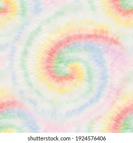 Vector Tie Dye Swirl. Rainbow Pale Spiral Tie Dye. Seamless Tiedye. Pastel Tie Dye Shirt. Color Tye Die Swirl Pattern. Fabric Music. Seamless Soft Repeat. Pink Pastel Pattern. Pale Tie Dye Background