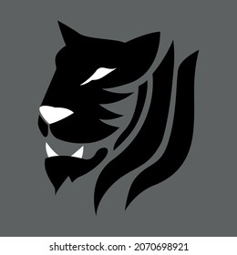 Tigre vector 2022. Año del tigre 2022. Aislado. Dibujado a mano. Caricatura