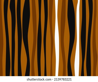 Vector Tiger background. Seamless pattern.Animal leopard print.