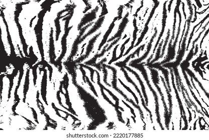 Vector Tiger Camouflage Pattern Modern Yellow Print Background