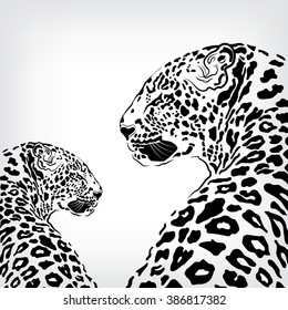 Vector Tiger Design.