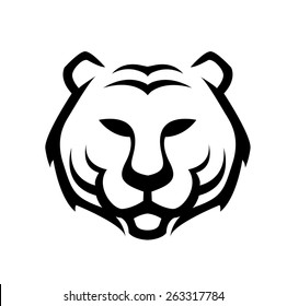 Tiger Head Outline Images Stock Photos Vectors Shutterstock