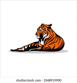 Vector of tiger illustration