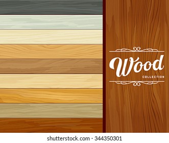 Vector Tile wood floor striped design background, illustration