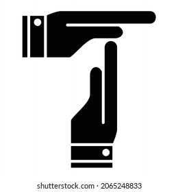  Vector Time Out Glyph Icon Design
