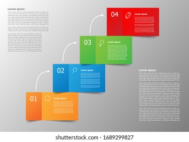 Vector timeline infographic for your business