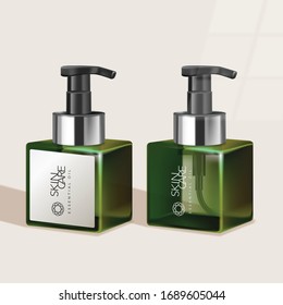 Vector Tinted Bottle for Skincare / Healthcare / Haircare Products