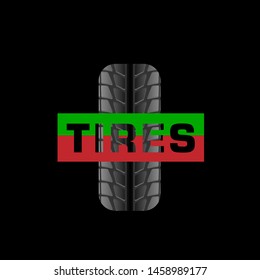 vector tire logo design conceptual iconic