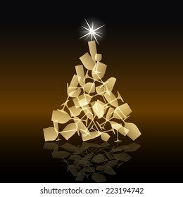 Vector Toast to Christmas 