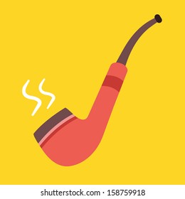 Vector Tobacco Pipe Icon