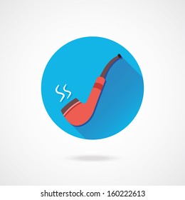 Vector Tobacco Pipe Icon