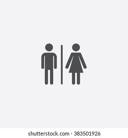 Vector toilet Icon