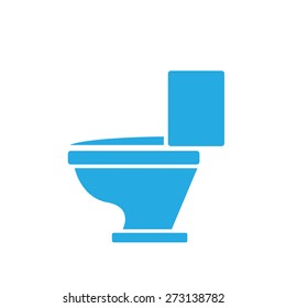 vector Toilet symbol. toilet sign (toilet bowl)
