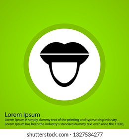  Vector Tongue Icon
