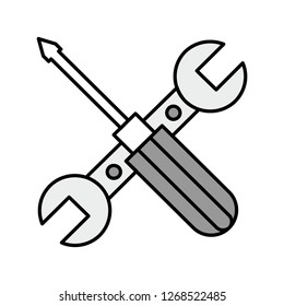  Vector tools repair icon
