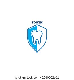 Vector tooth icon. Dentist icon,illustration logo design template.