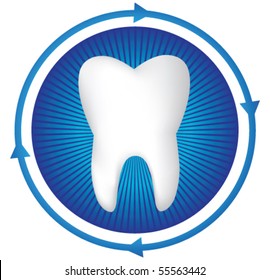 Ilustración de dientes vectores