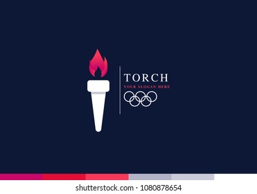 Vector Torch Logo