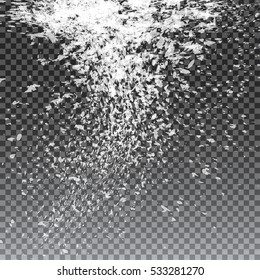    Vector Tornado, Particle Effects on checkered background.