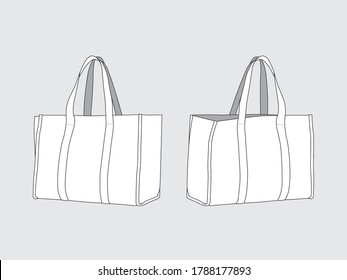 Zipper Bag Accessory Illustration Flat Sketches Template Royalty Free SVG,  Cliparts, Vectors, And Stock Illustration. Image 114372924.