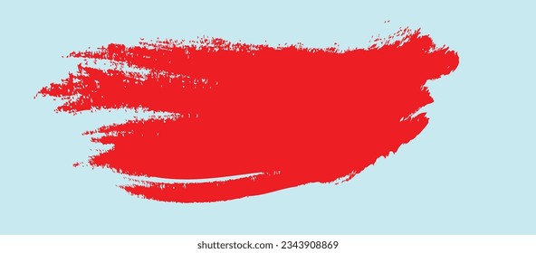 vector touch paints red gradation