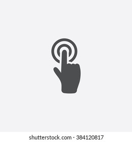 Vector touch screen Icon
