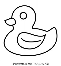 Vektorgrafik-Duck-Leitbild
