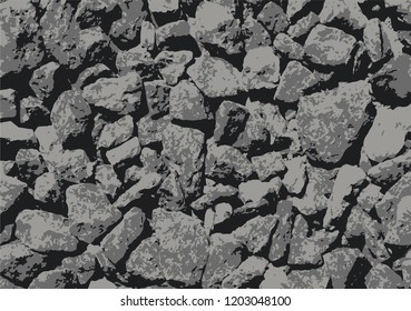
Vector 
trace of stones texture color