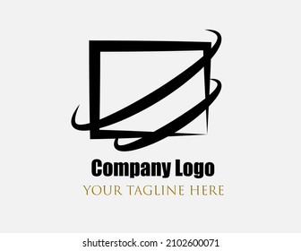 Vector Tracing of box in White and Black style. Can be used as Logo, Brands, Mascots, and Tatto.