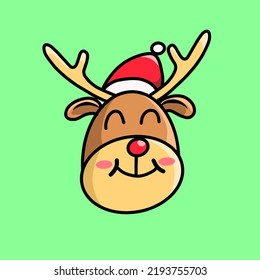 "Vector tracing of Deer (Christmas). Can be used as Logo, Brands, Mascots, and Tatto."