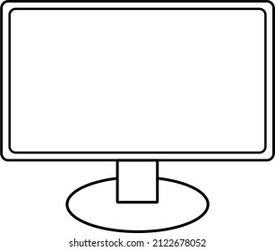 vector tracing of monitor, can be used for comercial use