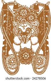 Vector of Traditional Ancient Chinese Artistic Pattern