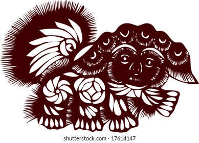 Vector of Traditional Artistic Chinese Pattern