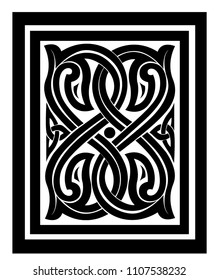Vector traditional celtic pattern.