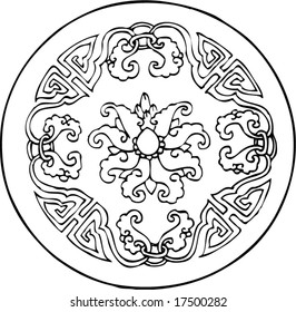 Vector of Traditional Chinese Artistic Pattern