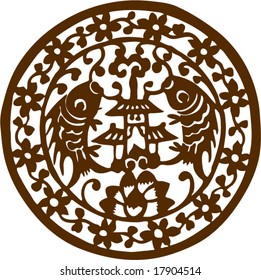 Vector of Traditional Chinese Artistic Pattern