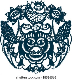 Vector of Traditional Chinese Artistic Pattern