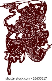 Vector of Traditional Chinese Artistic Pattern