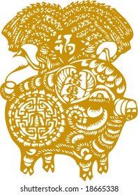 Vector of Traditional Chinese Artistic Pattern