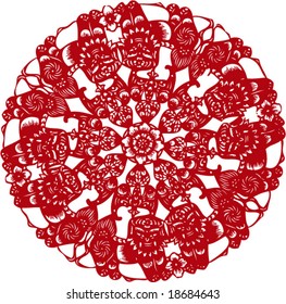 Vector of Traditional Chinese Artistic Pattern