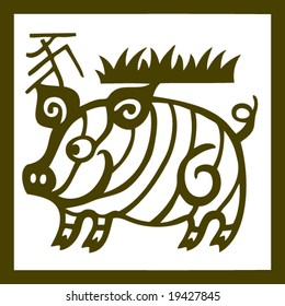 Vector of Traditional Chinese Artistic Pattern