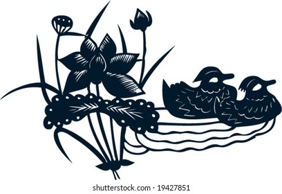 Vector of Traditional Chinese Artistic Pattern