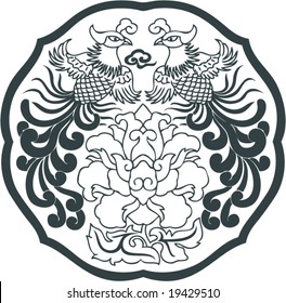 Vector of Traditional Chinese Artistic Pattern