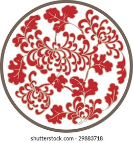 Vector of Traditional Chinese Classical Pattern for decoration