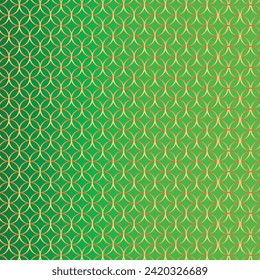 Vector traditional chinese fish scale seamless pattern asian sea wave luxury ornament.