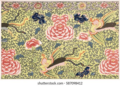 Vector traditional Chinese ornament