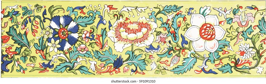 Vector traditional Chinese ornament