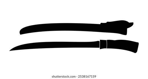 Vector de armas tradicionales indonesias